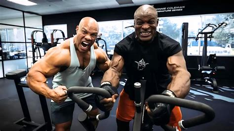 phil heath and ronnie coleman|Ronnie Coleman and Phil Heath Converge in a Monumental .